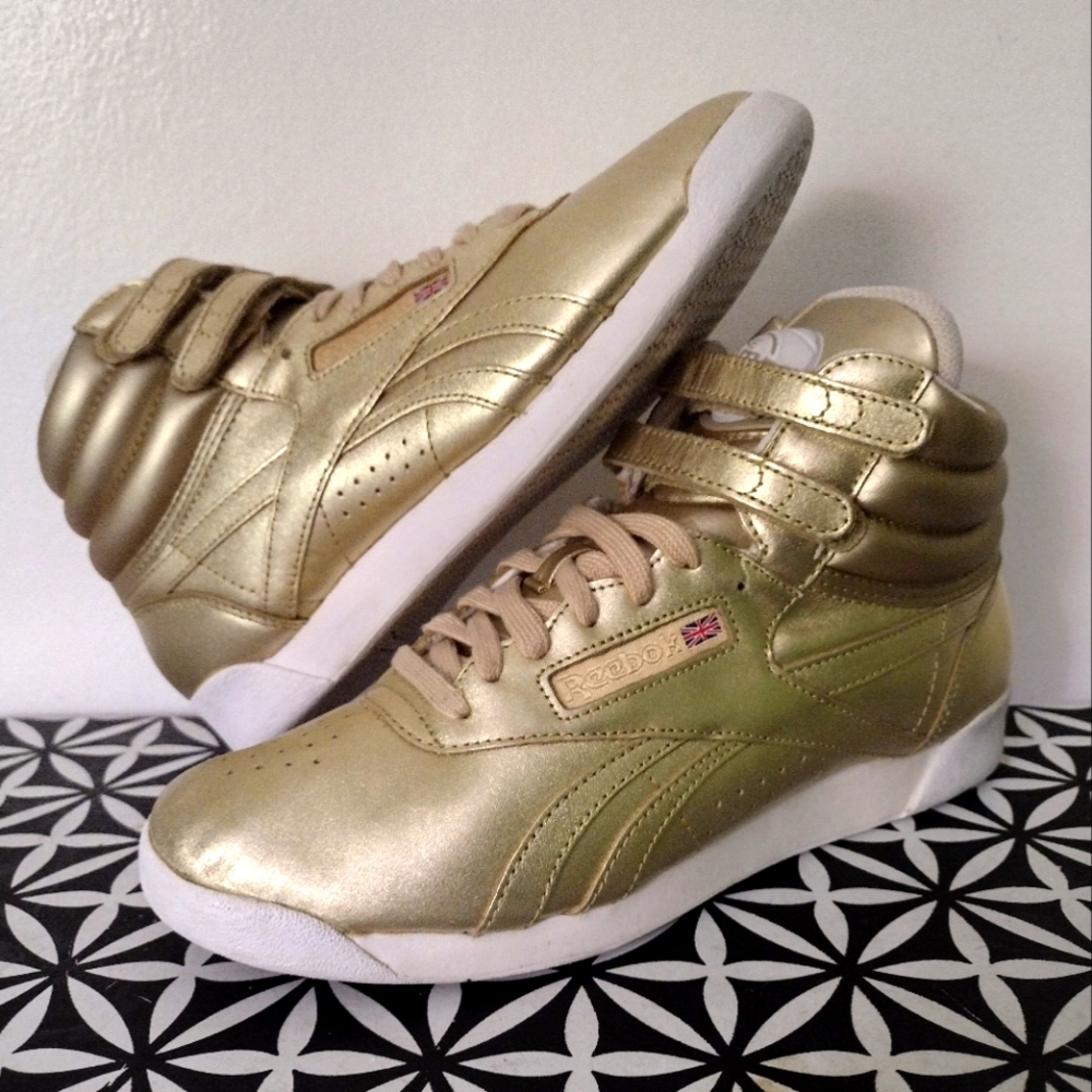 Classic Reebok Pump Gold High Tops